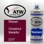 Preview: Nissan, Chestnut Metallic, CV7: 400ml Sprühdose, von ATW Autoteile West.